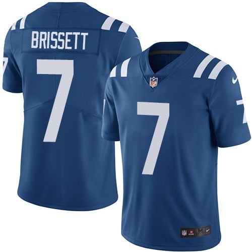 Nike Men & Women & Youth Colts 7 Jacoby Brissett Royal NFL Vapor Untouchable Limited Jersey,We sell and wholesale Nike Men & Women & Youth Colts 7 Jacoby Brissett Royal NFL Vapor Untouchable Limited Jersey on line form chian!